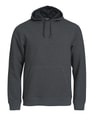 Heren Hoodie Clique Classic Anthracite melange